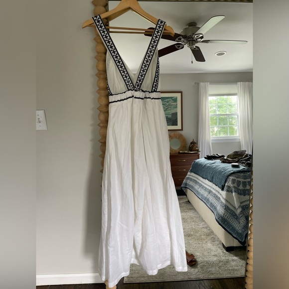 J. Crew White and Black Maxi Dress - Picture 10 of 11